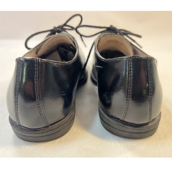 Florsheim Boy's Lace Up Dress Shoes Size 3.5 Youth Some Scuffs Cap Toe Oxford - Picture 2 of 16